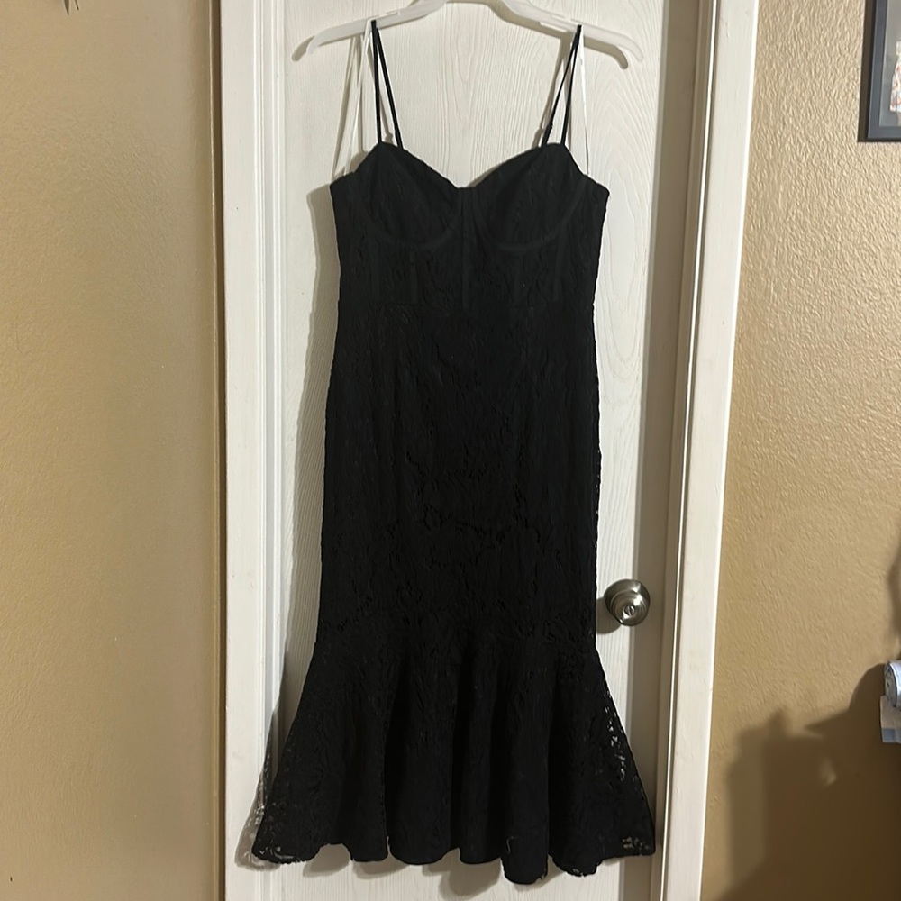 Worn once. No rips, tears or stains.